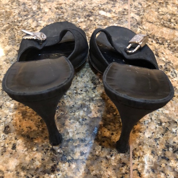 Christian Dior lock and key mule slide sandal - Picture 2 of 8